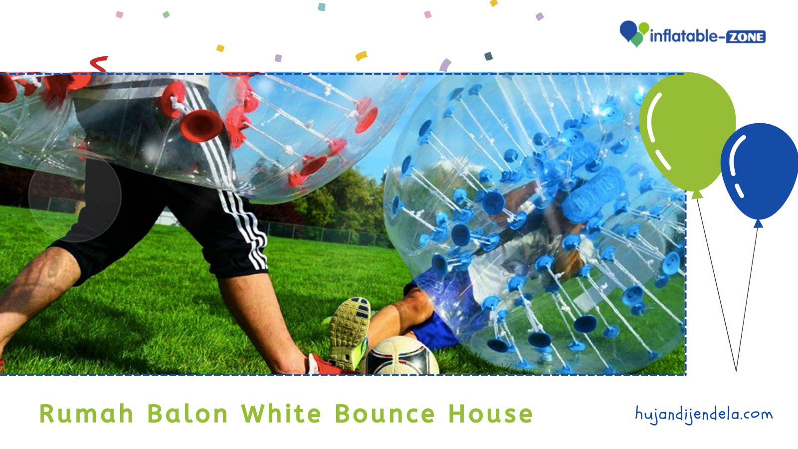 Rumah Balon White Bounce House